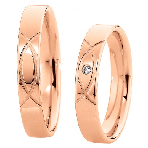 Βέρες γάμου Saint Maurice 87038_35 & 87039_35